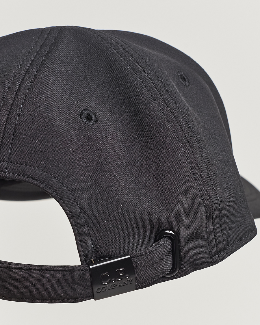 Mies | C.P. Company CP Shell Baseball Cap Black | C.P. Company | CP Shell Baseball Cap Black