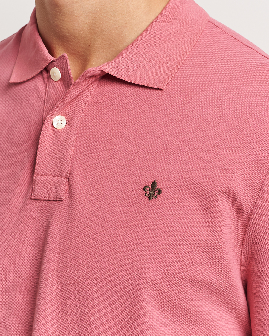 Mies | Puserot | Morris | Camden Long Sleeve Polo Pink