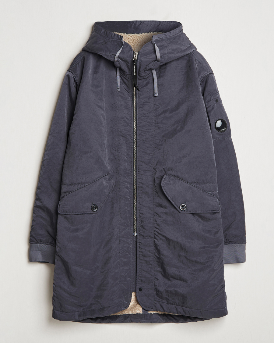 Mies | Takit | C.P. Company | Nylon B Sherpa Lined Parka Grey