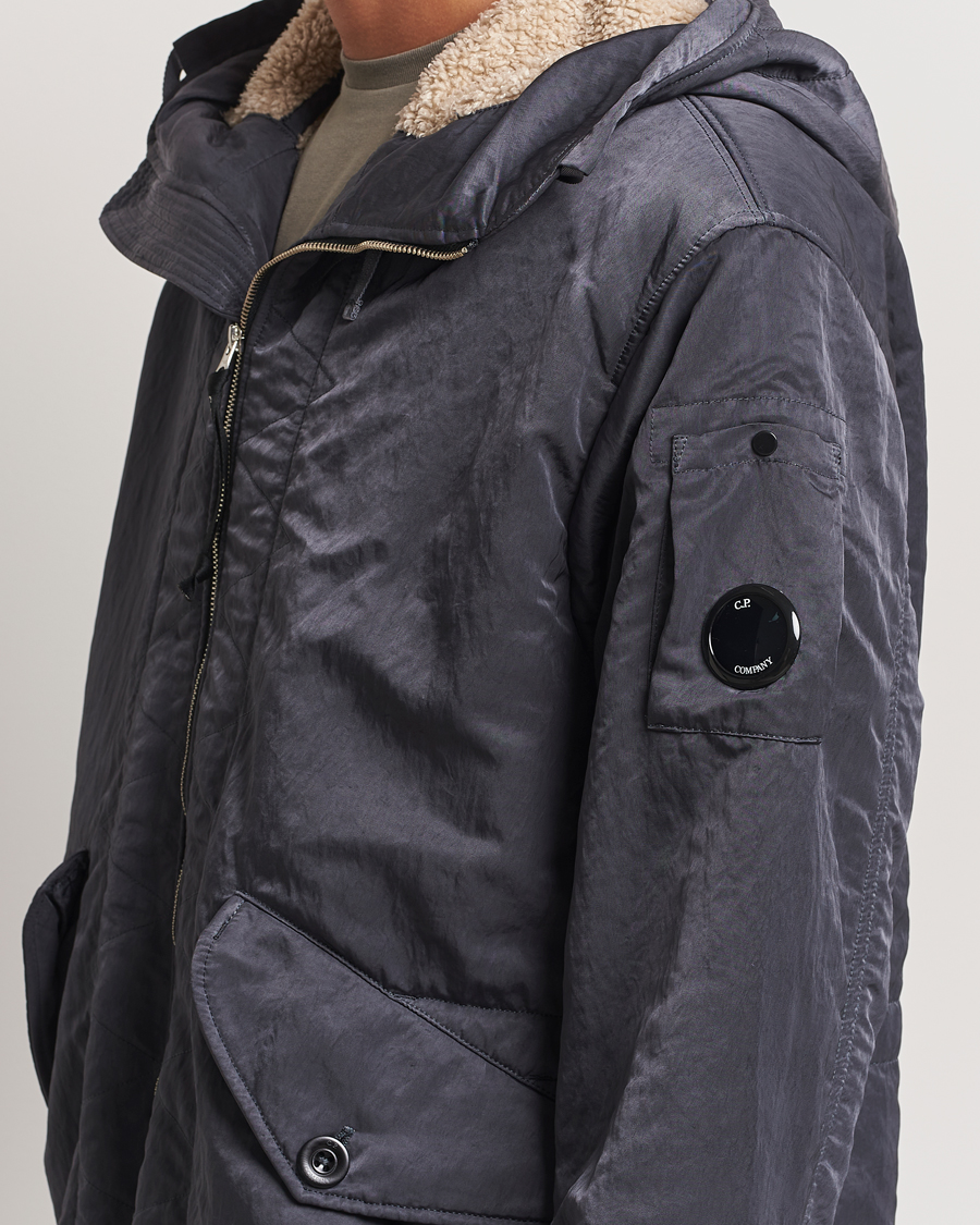 Mies | Takit | C.P. Company | Nylon B Sherpa Lined Parka Grey