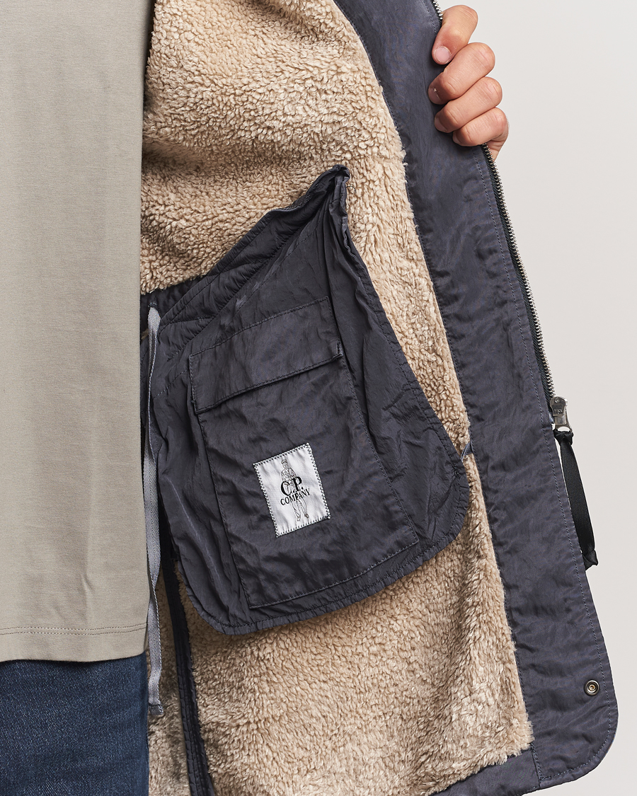 Mies | Takit | C.P. Company | Nylon B Sherpa Lined Parka Grey