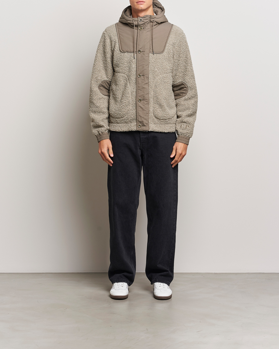 Mies | Takit | C.P. Company | Polar Shell Fleece Jacket Beige