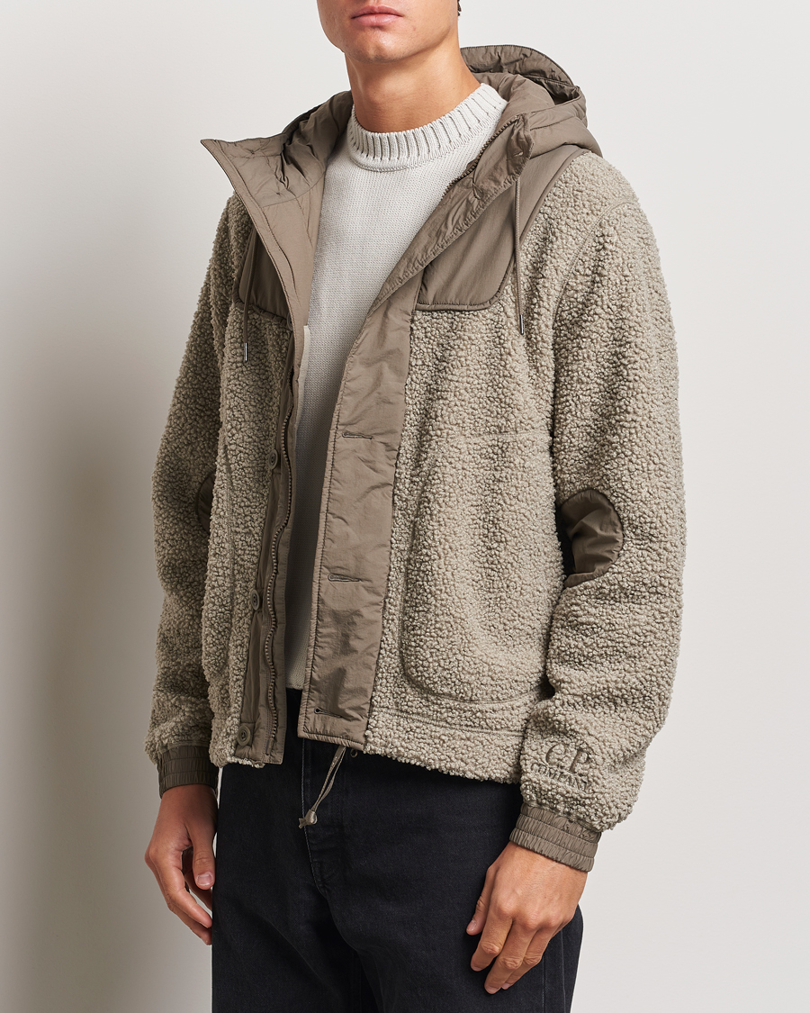 Mies | Takit | C.P. Company | Polar Shell Fleece Jacket Beige