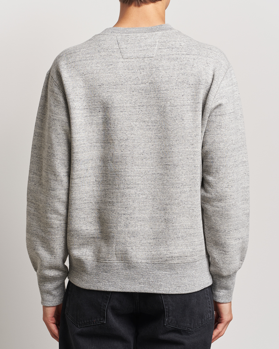 Mies | Puserot | C.P. Company | Japanese Fleece Logo Sweatshirt Grey Melange