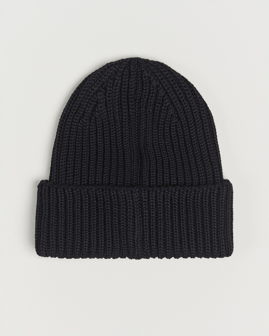 Mies | C.P. Company Knitted Merino Goggle Beanie Navy | C.P. Company | Knitted Merino Goggle Beanie Navy