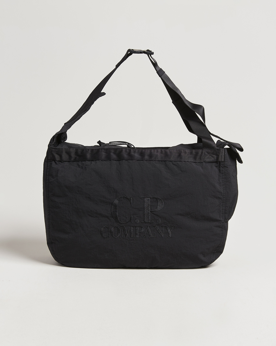 Mies | C.P. Company Plain Paper Touch Bag Black | C.P. Company | Plain Paper Touch Bag Black