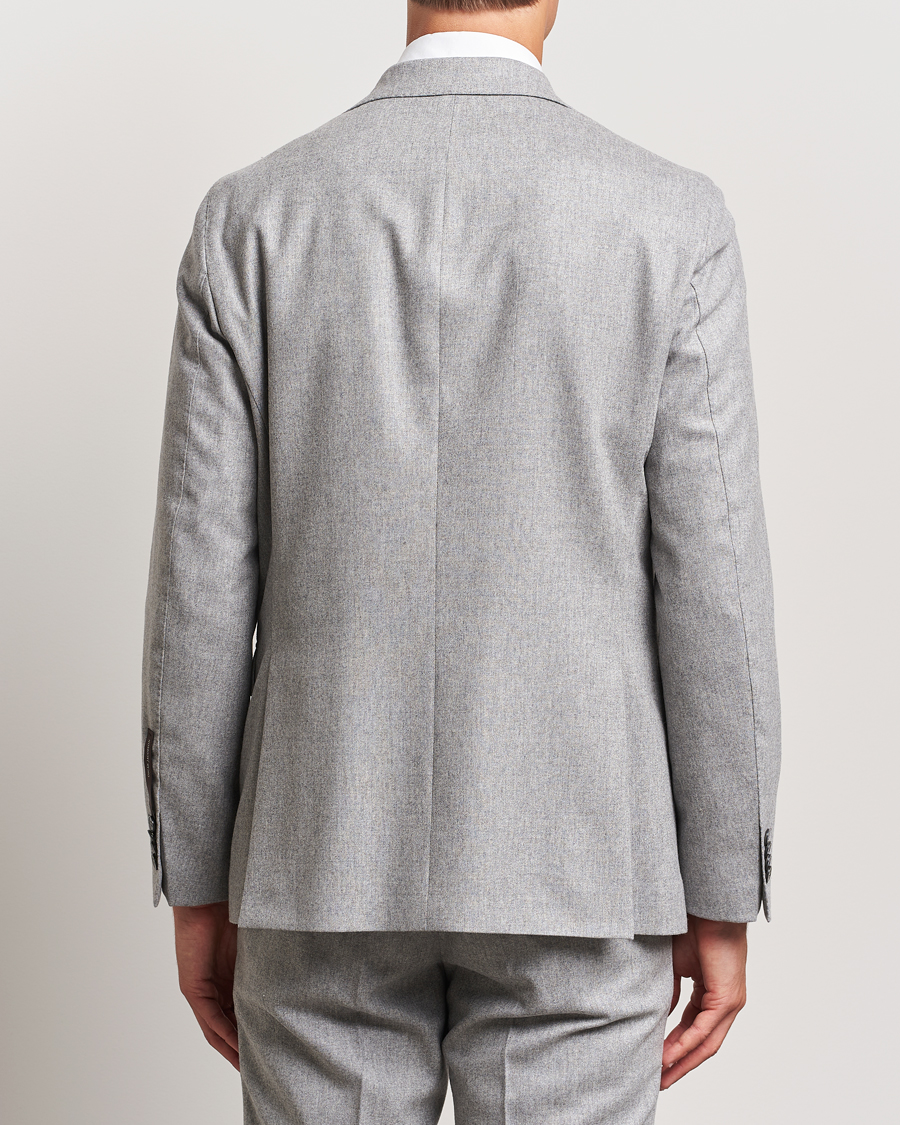 Mies | Pikkutakit | Oscar Jacobson | Fogerty Flannel Blazer Light Grey
