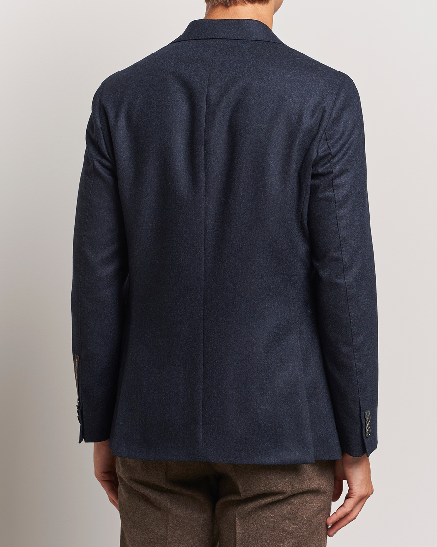 Mies | Pikkutakit | Oscar Jacobson | Fogerty Flannel Blazer Navy