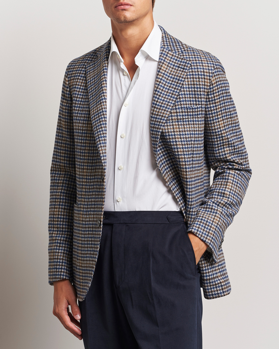 Mies | Pikkutakit | Oscar Jacobson | Ferry Check Wool Blazer Multi