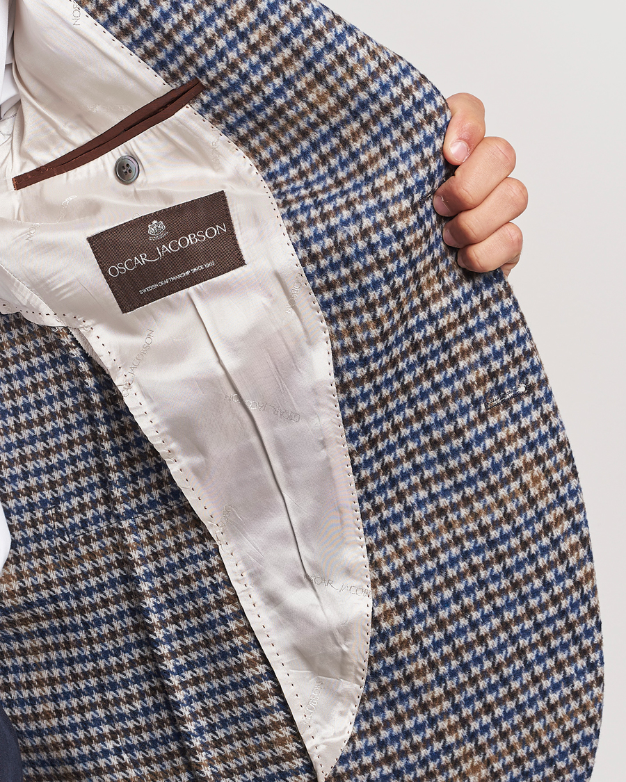 Mies | Pikkutakit | Oscar Jacobson | Ferry Check Wool Blazer Multi