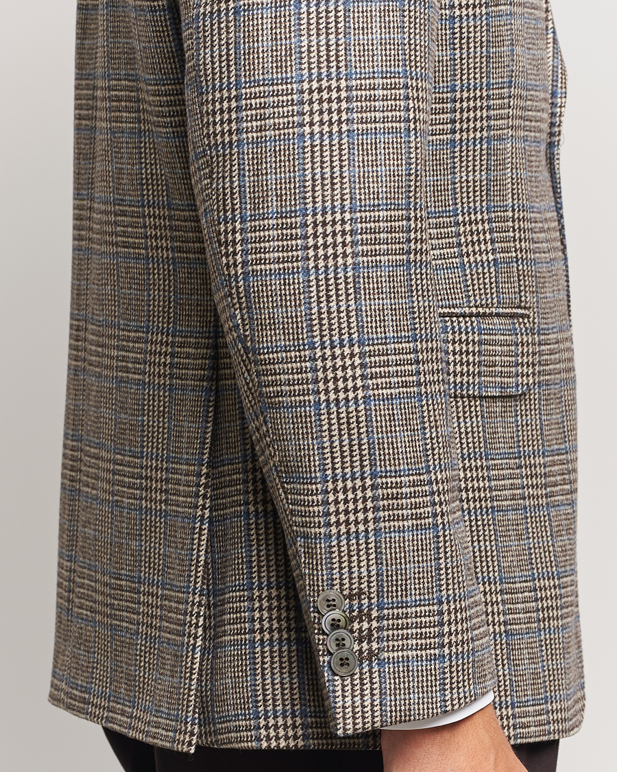 Mies | Pikkutakit | Oscar Jacobson | Fogerty Prince of Wales Wool Blazer Beige