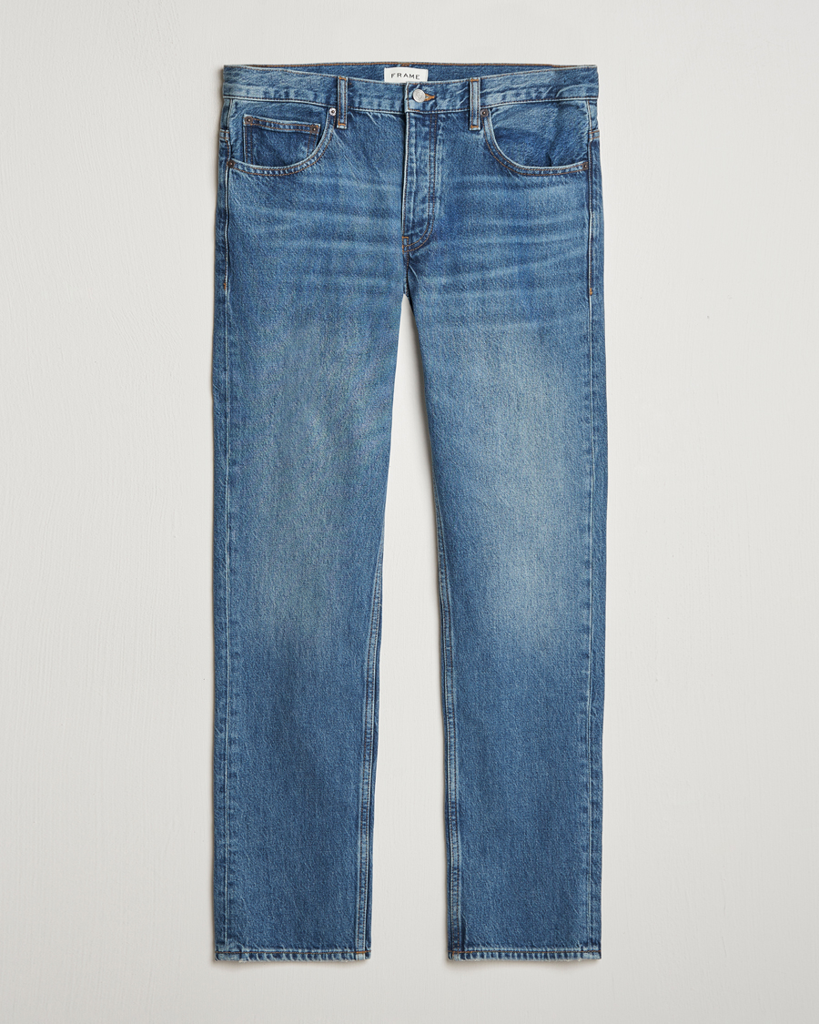 Mies | Farkut | FRAME | The Straight Jeans Blue Gold