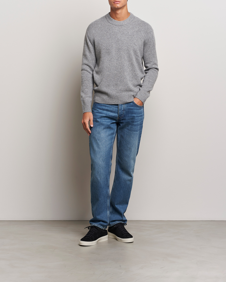 Mies | Puserot | FRAME | Cashmere Sweater Grey