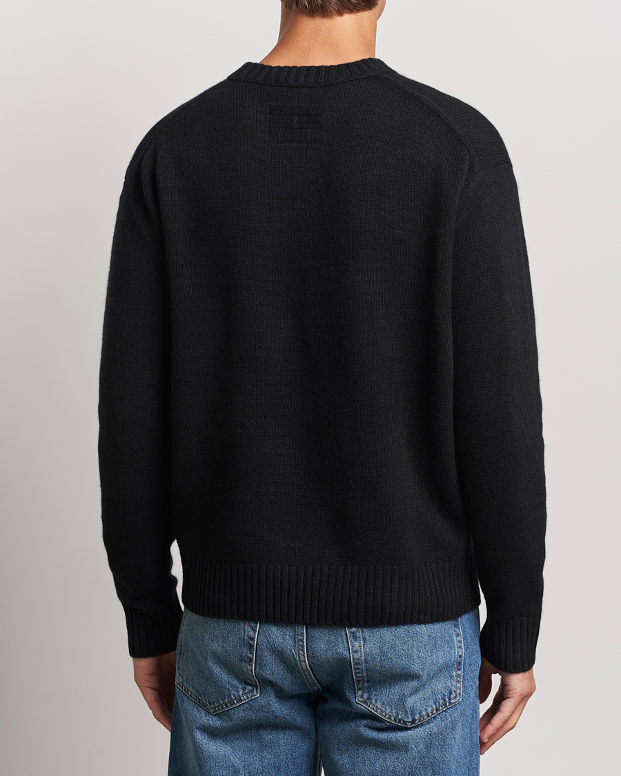 Mies | Puserot | FRAME | Cashmere Sweater Noir
