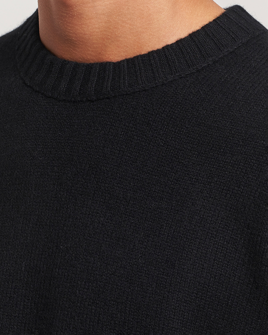 Mies | Puserot | FRAME | Cashmere Sweater Noir