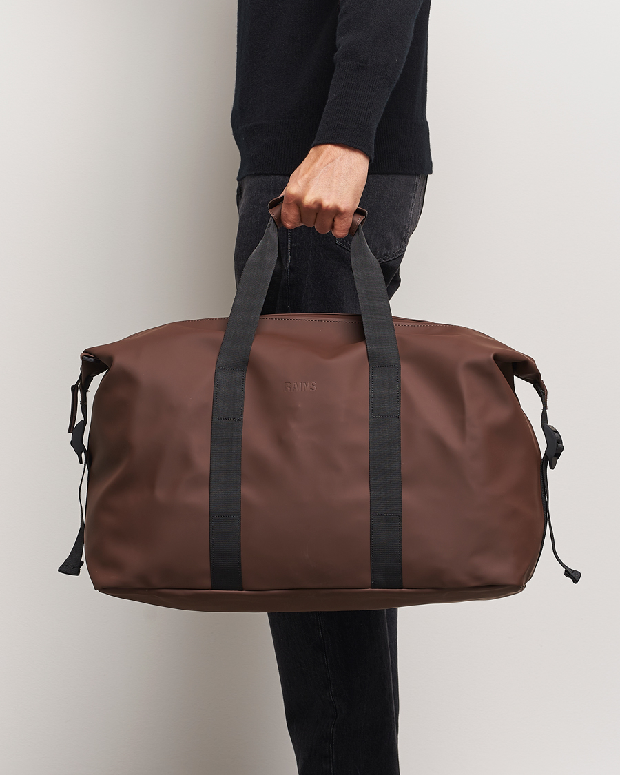 Mies | RAINS Hilo Weekendbag Frame Brown | RAINS | Hilo Weekendbag Frame Brown