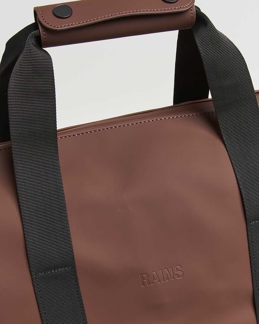 Mies | RAINS Hilo Weekendbag Frame Brown | RAINS | Hilo Weekendbag Frame Brown