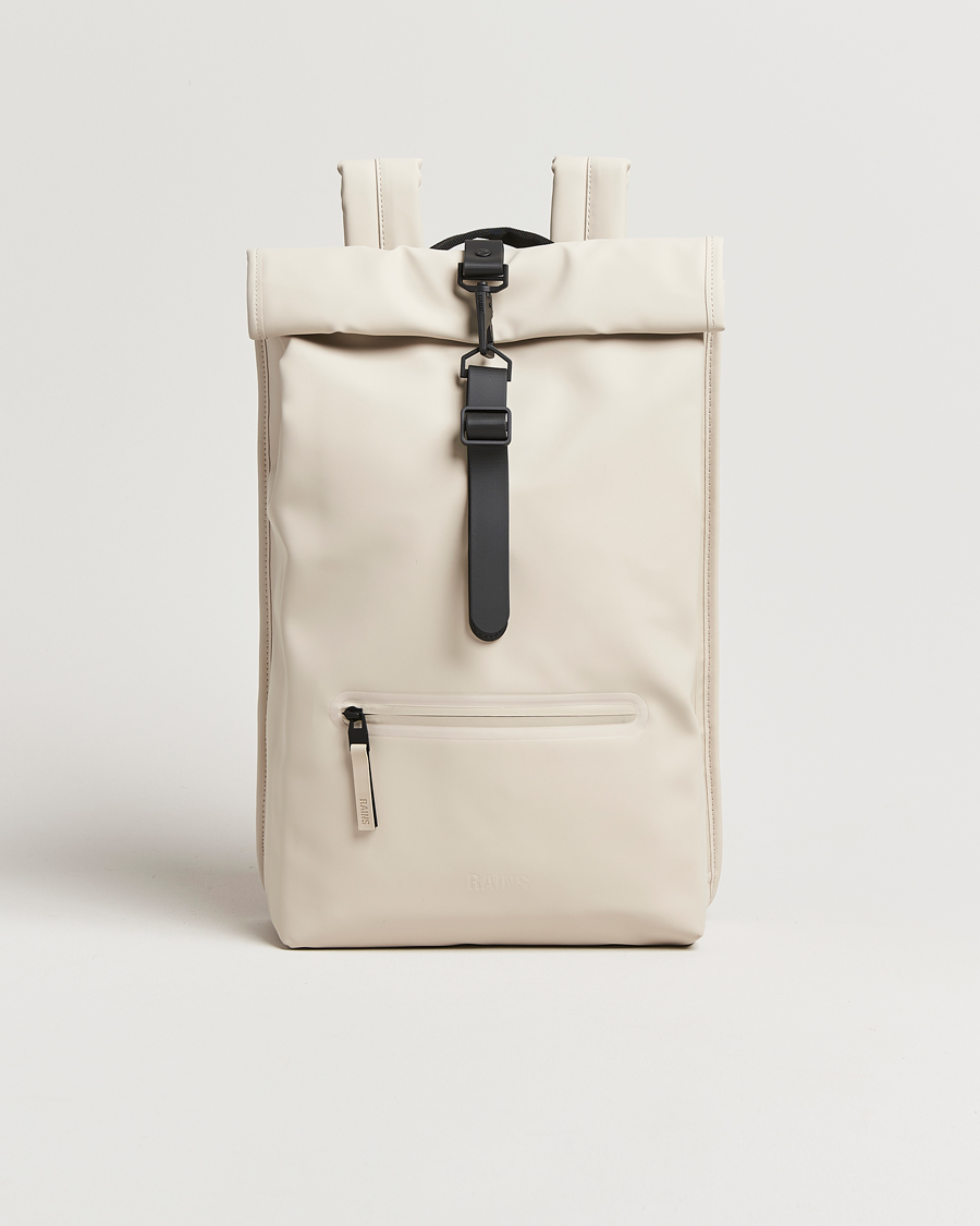 Mies | RAINS Rolltop Rucksack Dune | RAINS | Rolltop Rucksack Dune