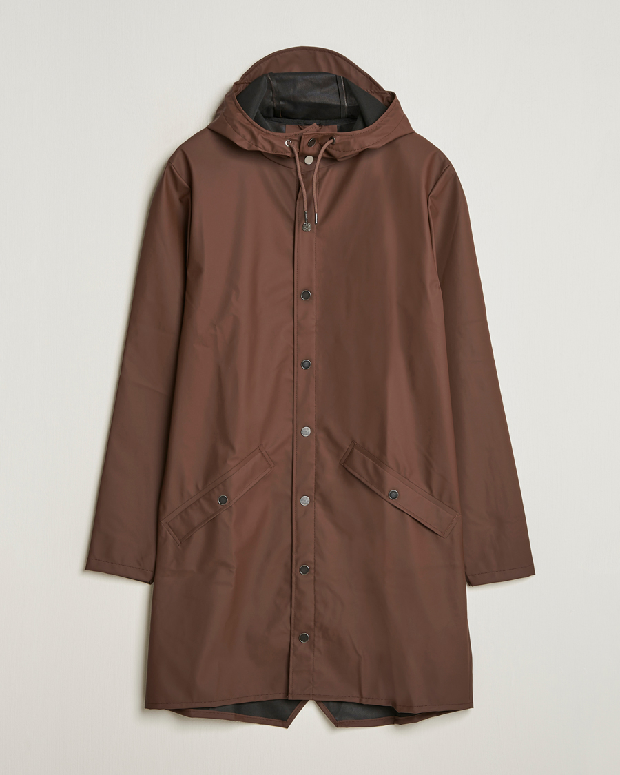 Mies | Takit | RAINS | Long Jacket Frame Brown