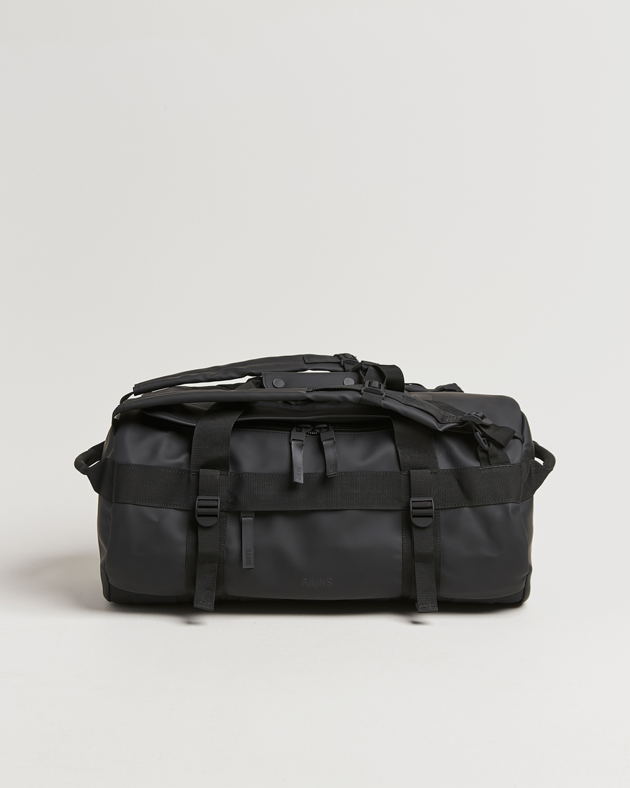 Mies | RAINS Texel Small Duffel Bag Black | RAINS | Texel Small Duffel Bag Black