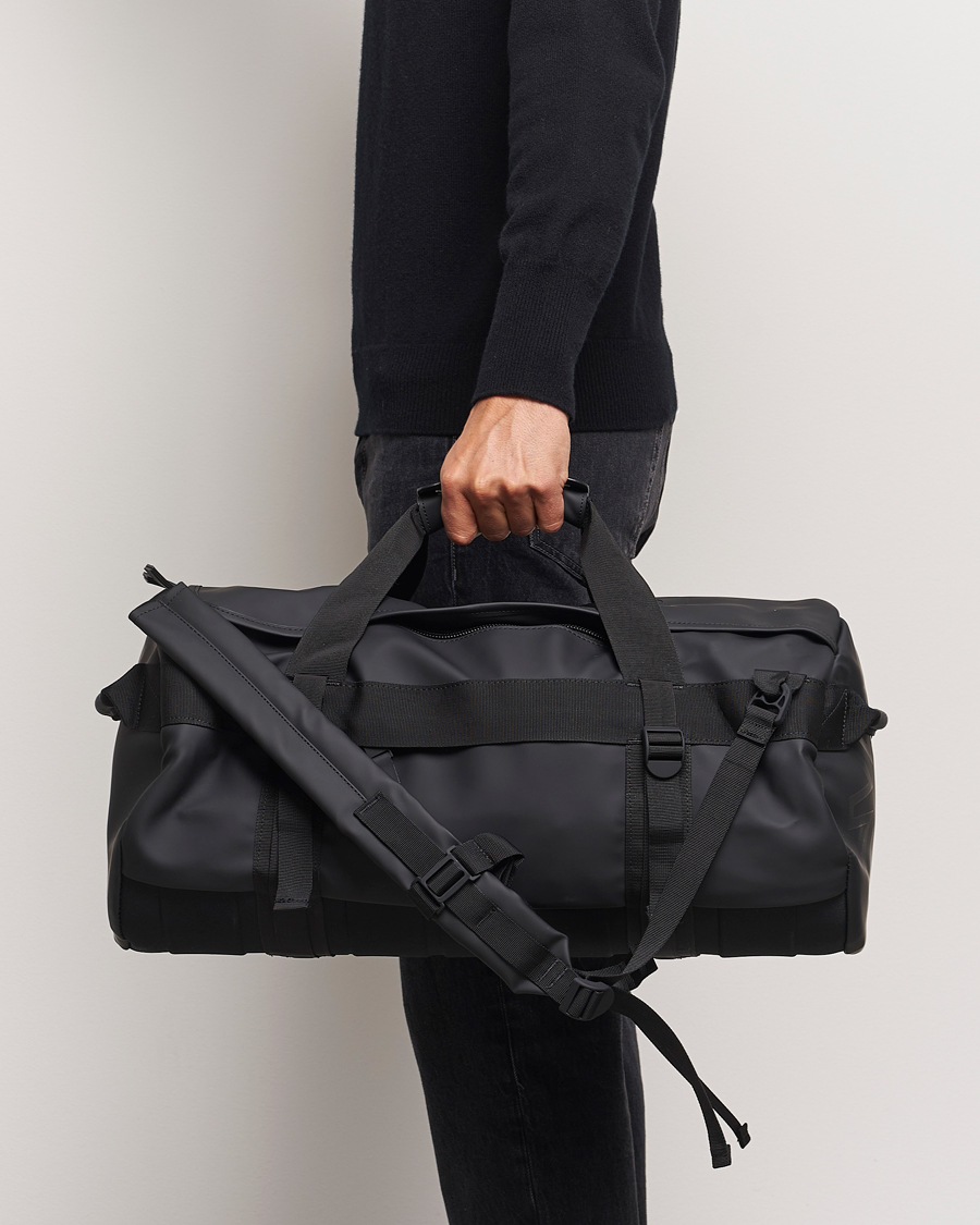 Mies | RAINS Texel Small Duffel Bag Black | RAINS | Texel Small Duffel Bag Black