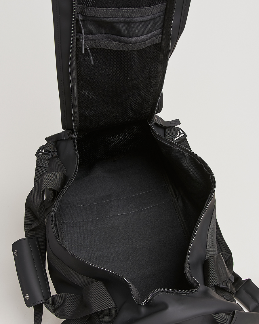 Mies | RAINS Texel Small Duffel Bag Black | RAINS | Texel Small Duffel Bag Black