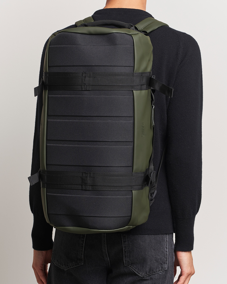Mies | RAINS Texel Small Duffel Bag Green | RAINS | Texel Small Duffel Bag Green