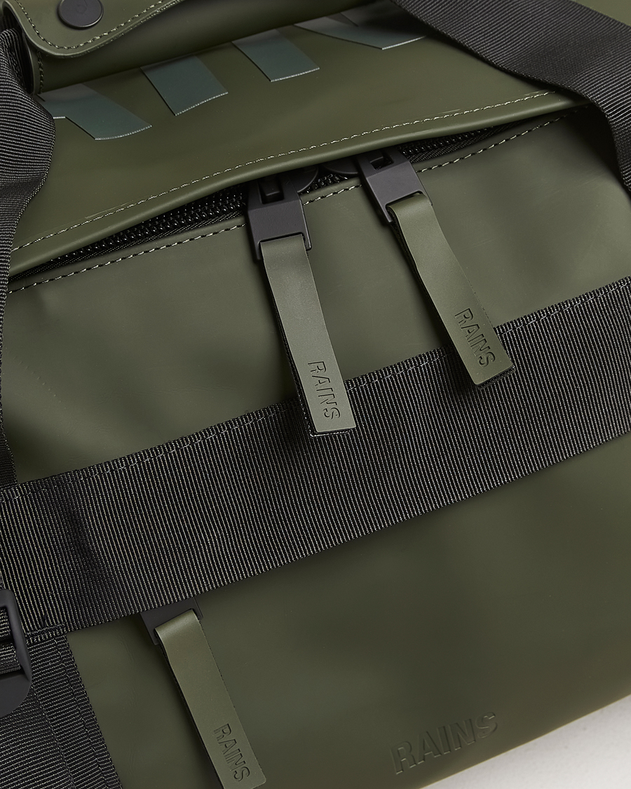 Mies | RAINS Texel Small Duffel Bag Green | RAINS | Texel Small Duffel Bag Green