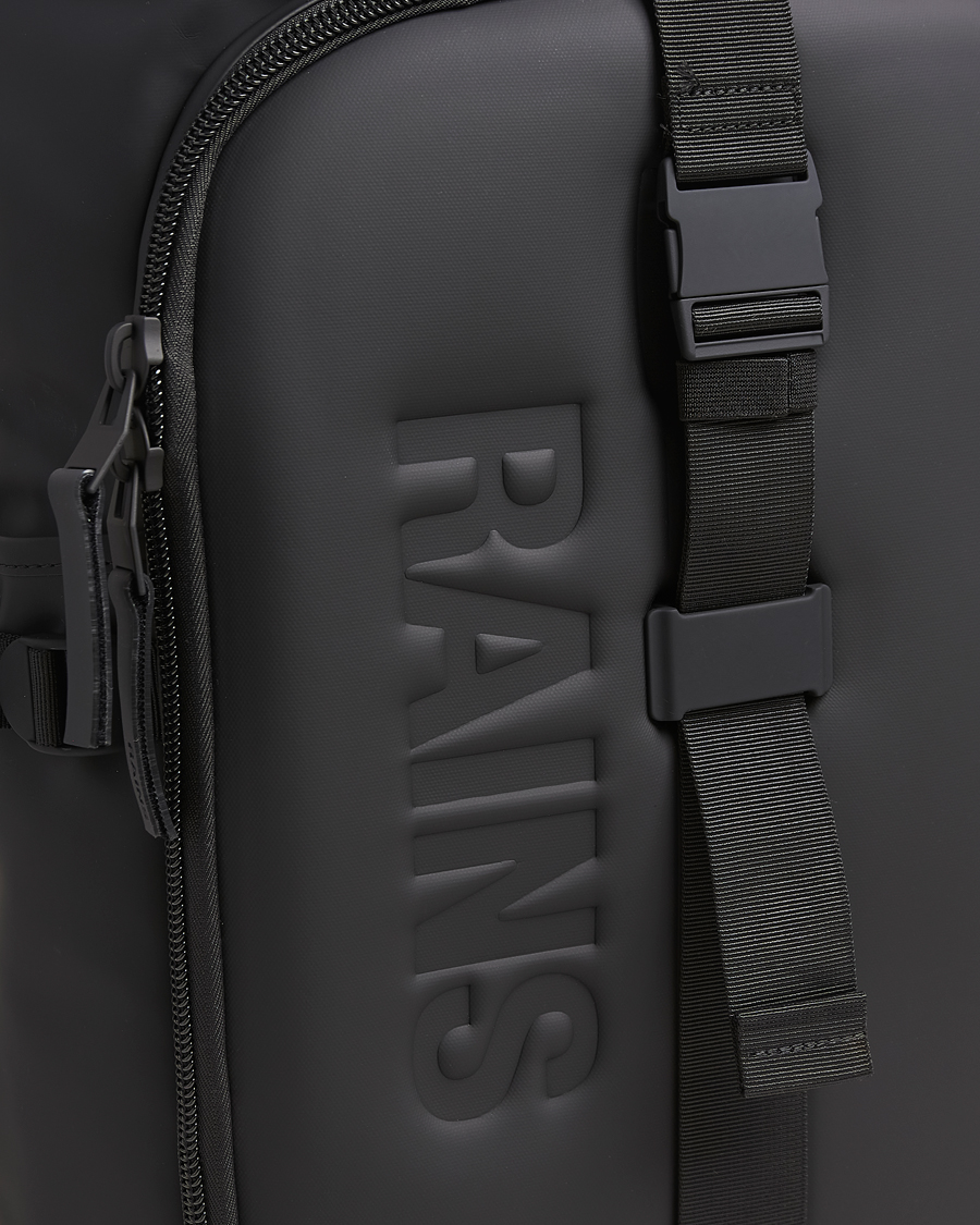 Mies | RAINS Texel Moulded Backpack Black | RAINS | Texel Moulded Backpack Black