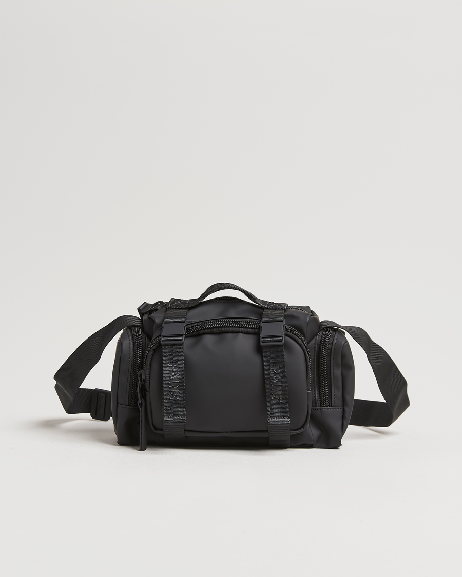Mies | RAINS Trail Crossbody Bag Black | RAINS | Trail Crossbody Bag Black