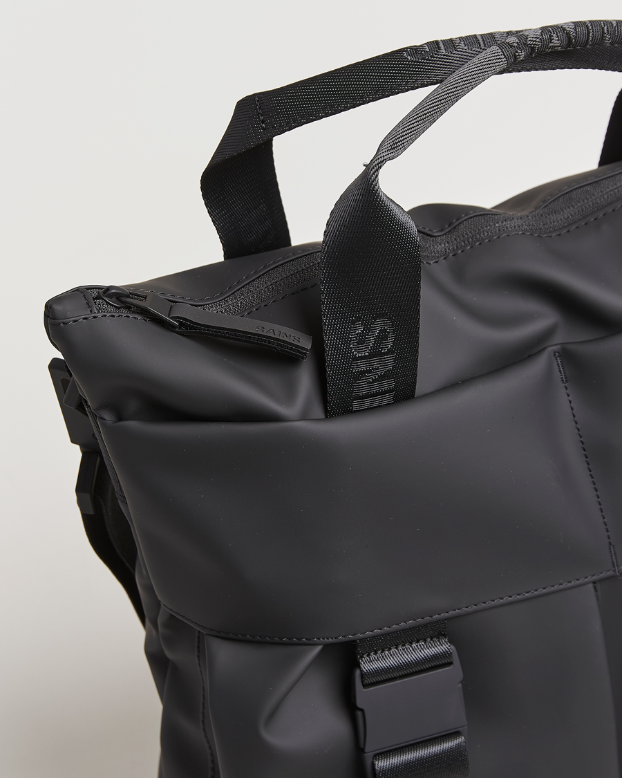 Mies | RAINS Trail Tote Bag Black | RAINS | Trail Tote Bag Black