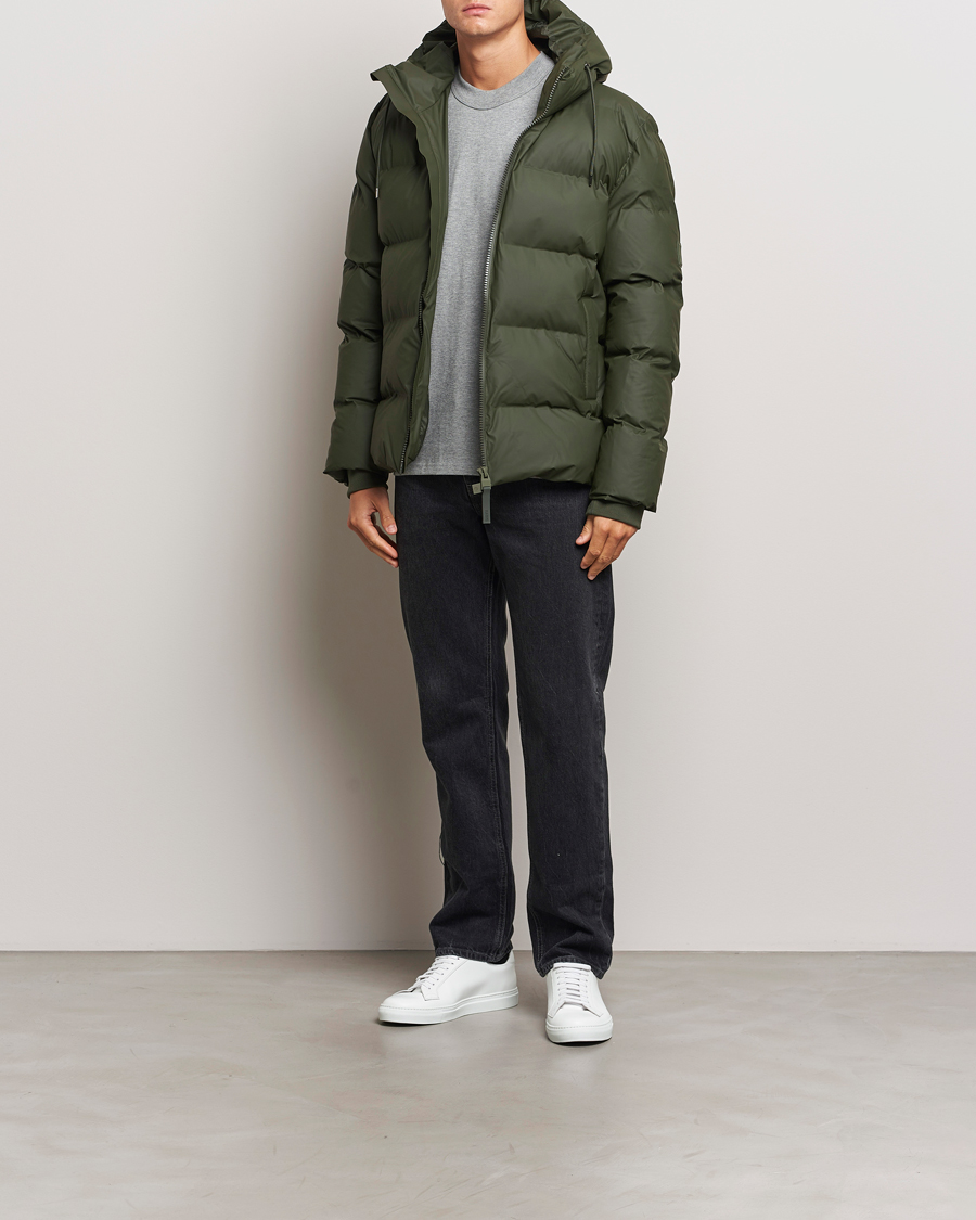 Mies | Takit | RAINS | Alta Puffer Jacket Green