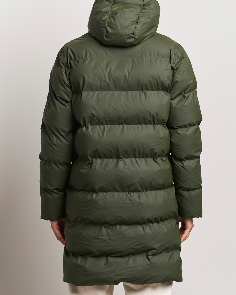 Mies | Takit | RAINS | Alta Long Puffer Parka Green