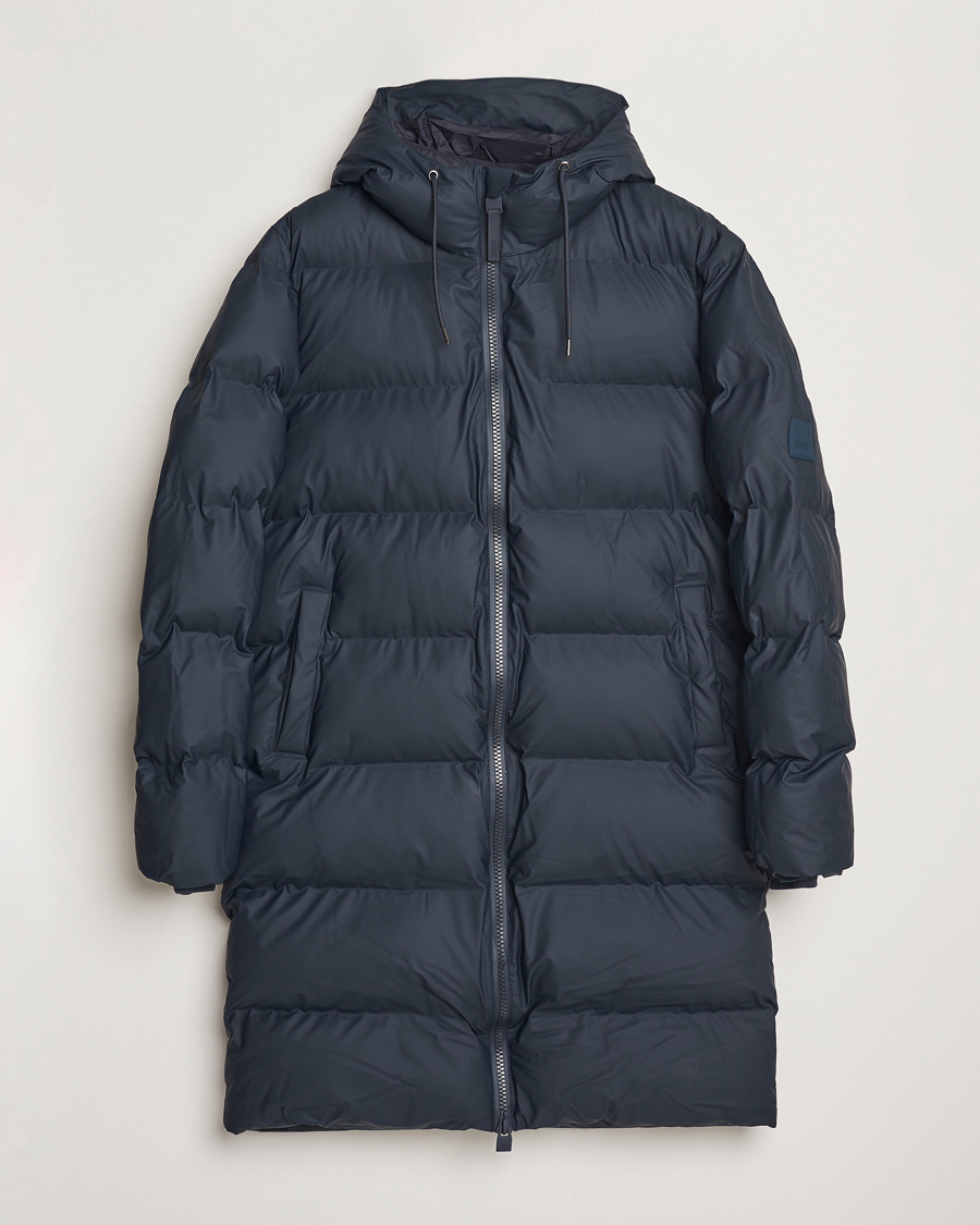 Mies | Takit | RAINS | Alta Long Puffer Parka Navy