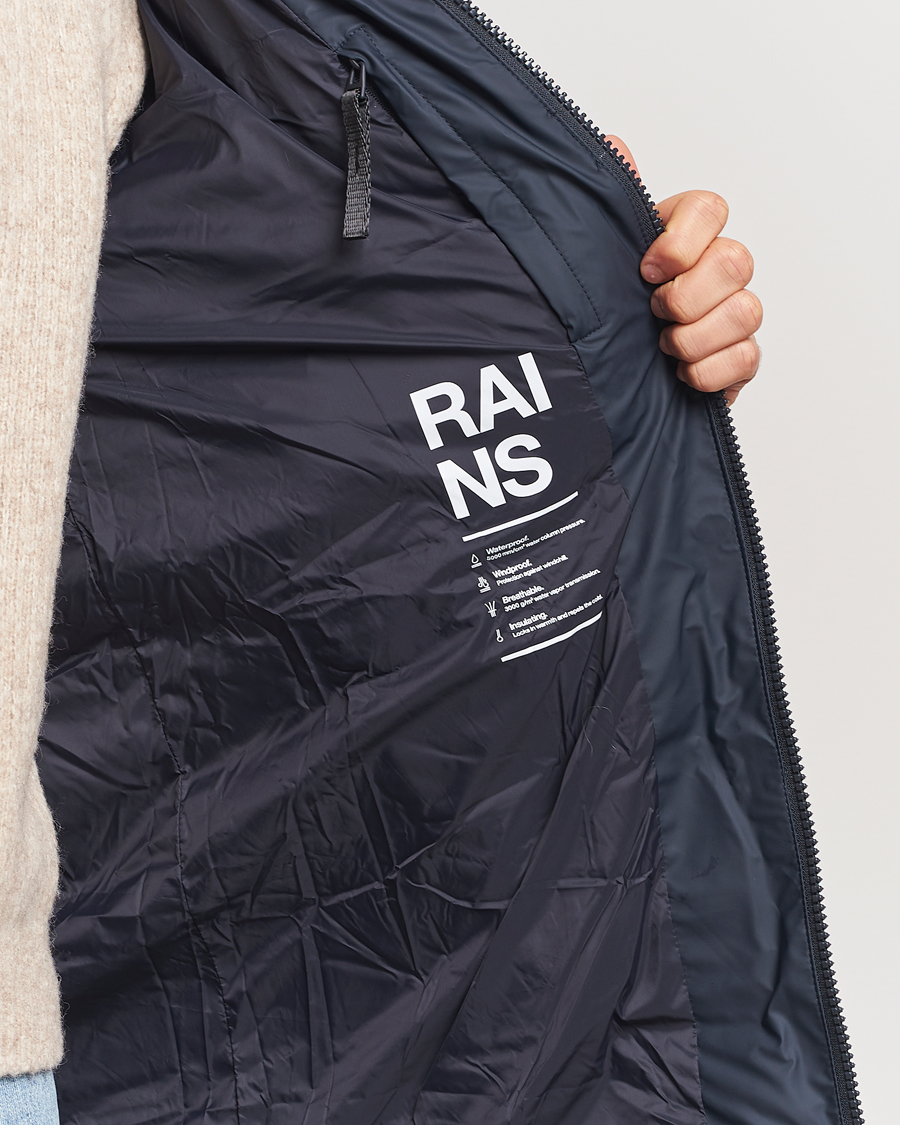 Mies | Takit | RAINS | Alta Long Puffer Parka Navy
