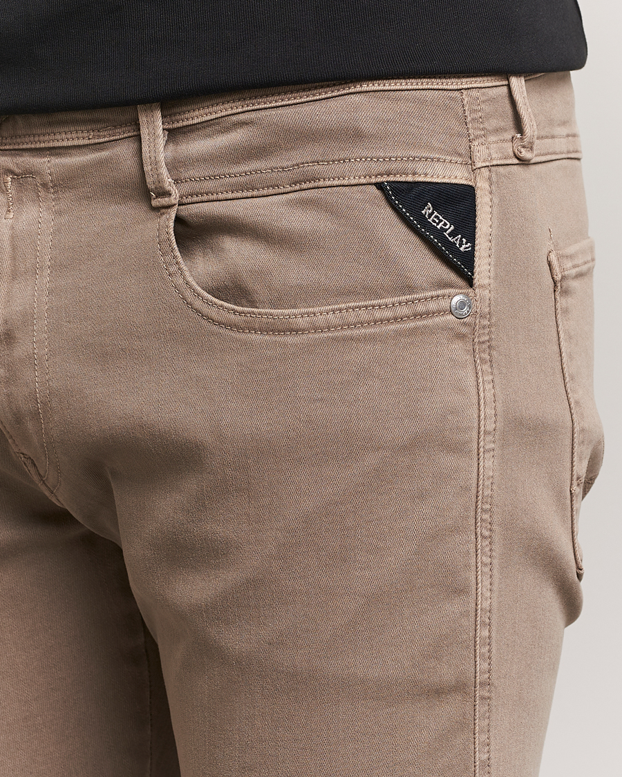 Mies | Housut | Replay | Anbass Hyperflex X.Lite 5-Pocket Pants Sand