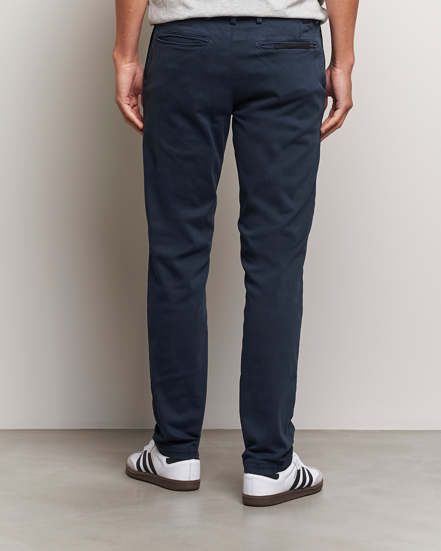 Mies | Housut | Replay | Benni Hyperflex X-Lite Chinos Navy