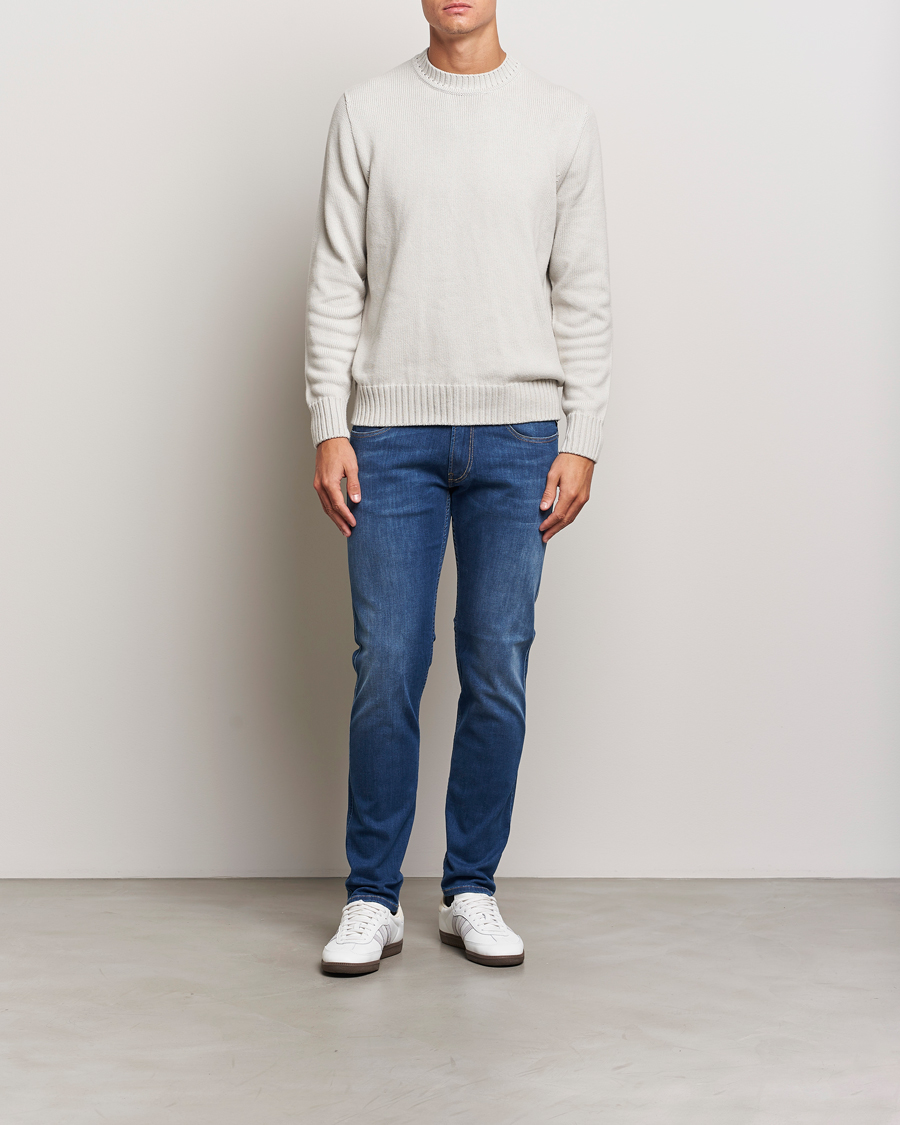 Mies | Farkut | Replay | Anbass Powerstretch Jeans Medium Blue