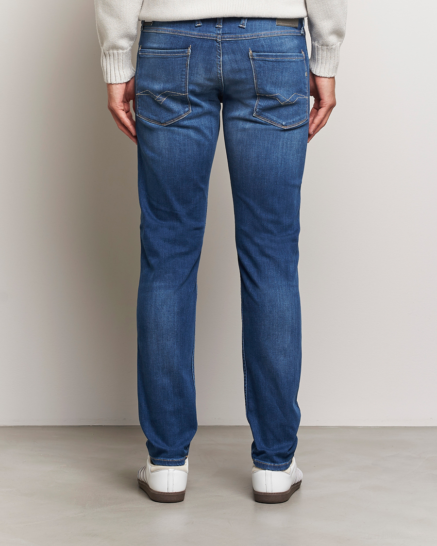 Mies | Farkut | Replay | Anbass Powerstretch Jeans Medium Blue