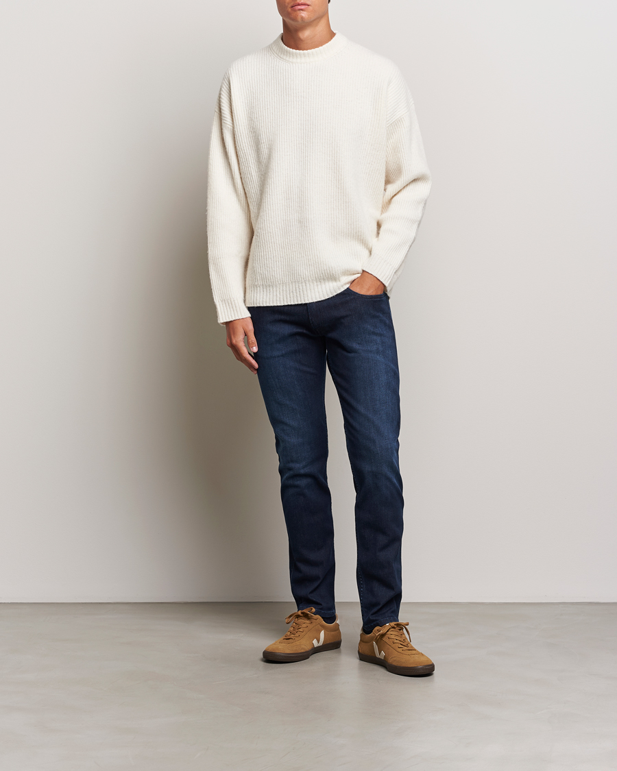 Mies | Farkut | Replay | Anbass Powerstretch Jeans Dark Indigo