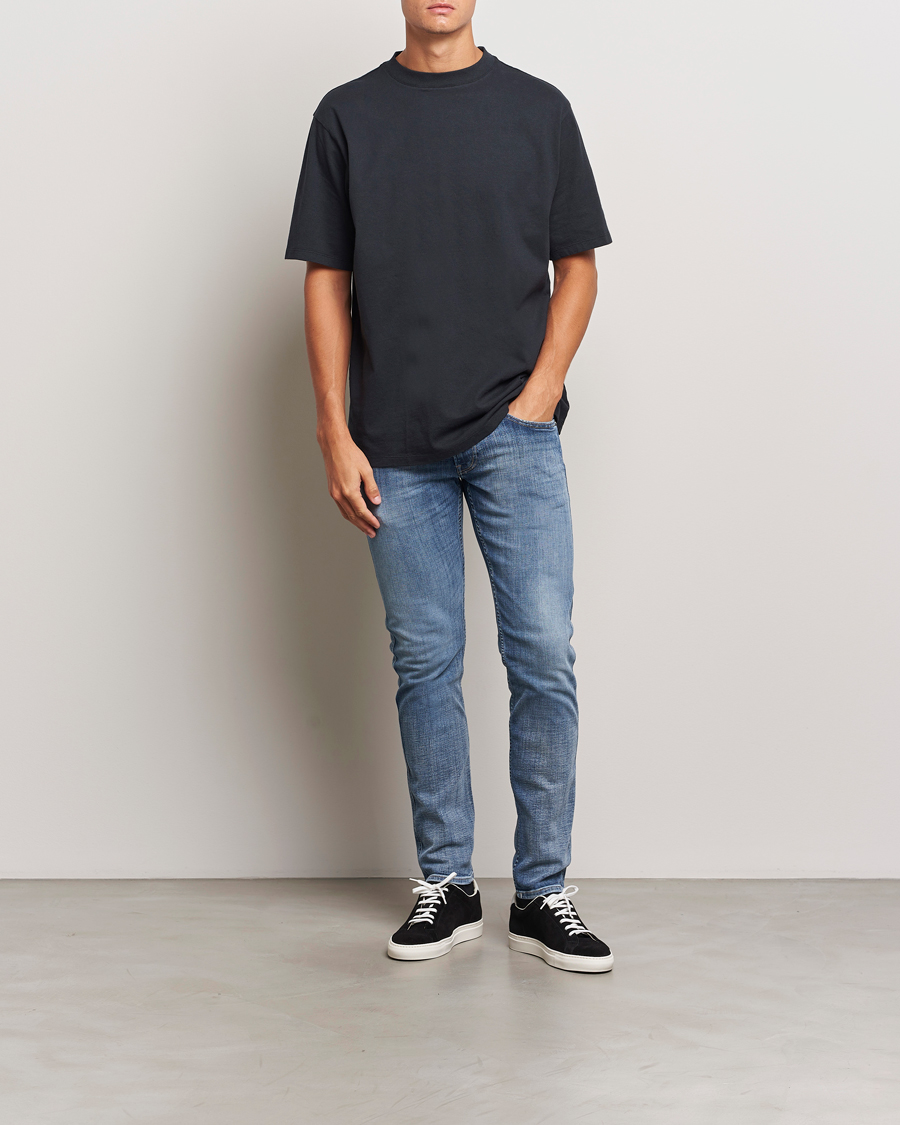 Mies | Farkut | Replay | Anbass Stretch Jeans Medium Blue