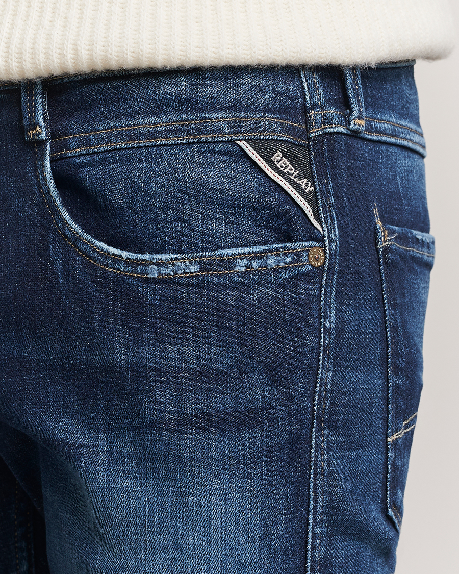 Mies | Farkut | Replay | Anbass 5 Years Wash Jeans Medium Blue