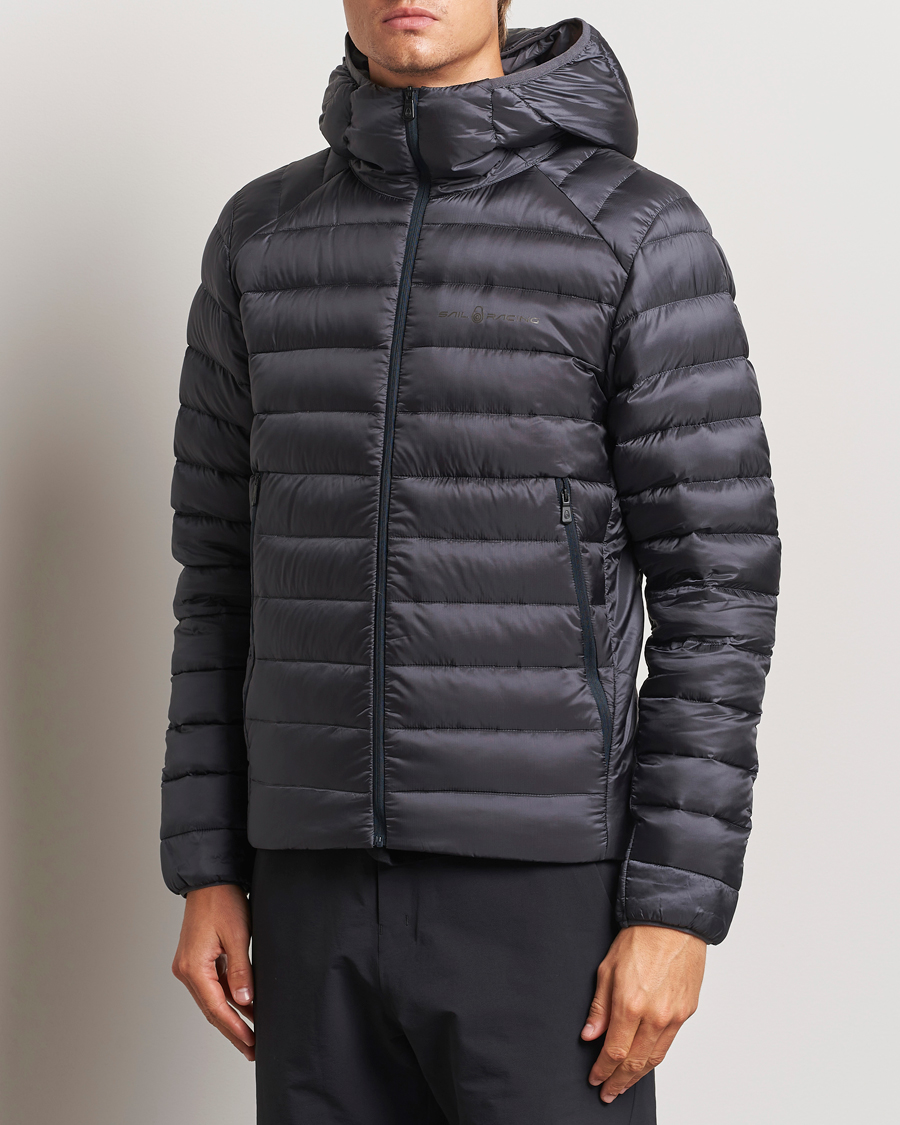 Mies | Takit | Sail Racing | Spray Down Hooded Jacket Dark Steel Blue