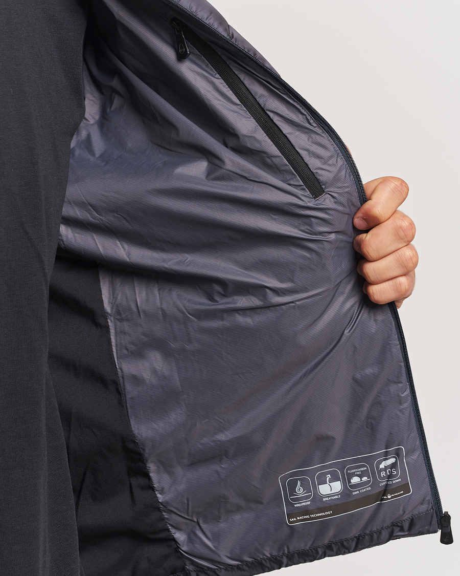 Mies | Takit | Sail Racing | Spray Down Hooded Jacket Dark Steel Blue