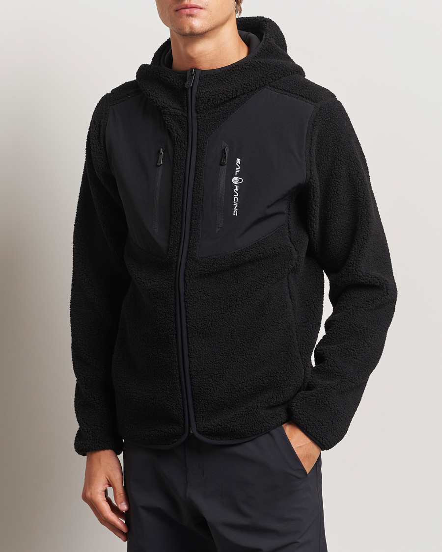 Mies | Puserot | Sail Racing | Patrol Pile Full Zip Hoodie Carbon