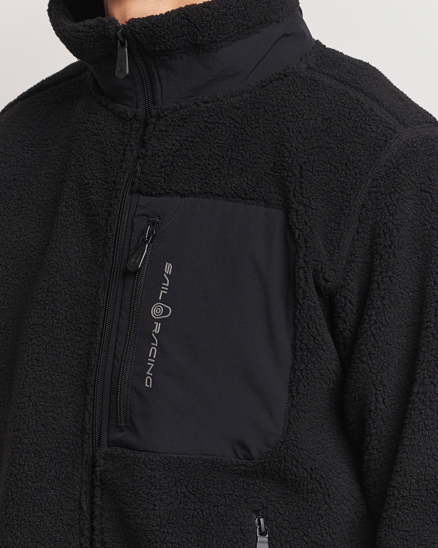 Mies | Puserot | Sail Racing | Bowman Pile Full Zip Carbon