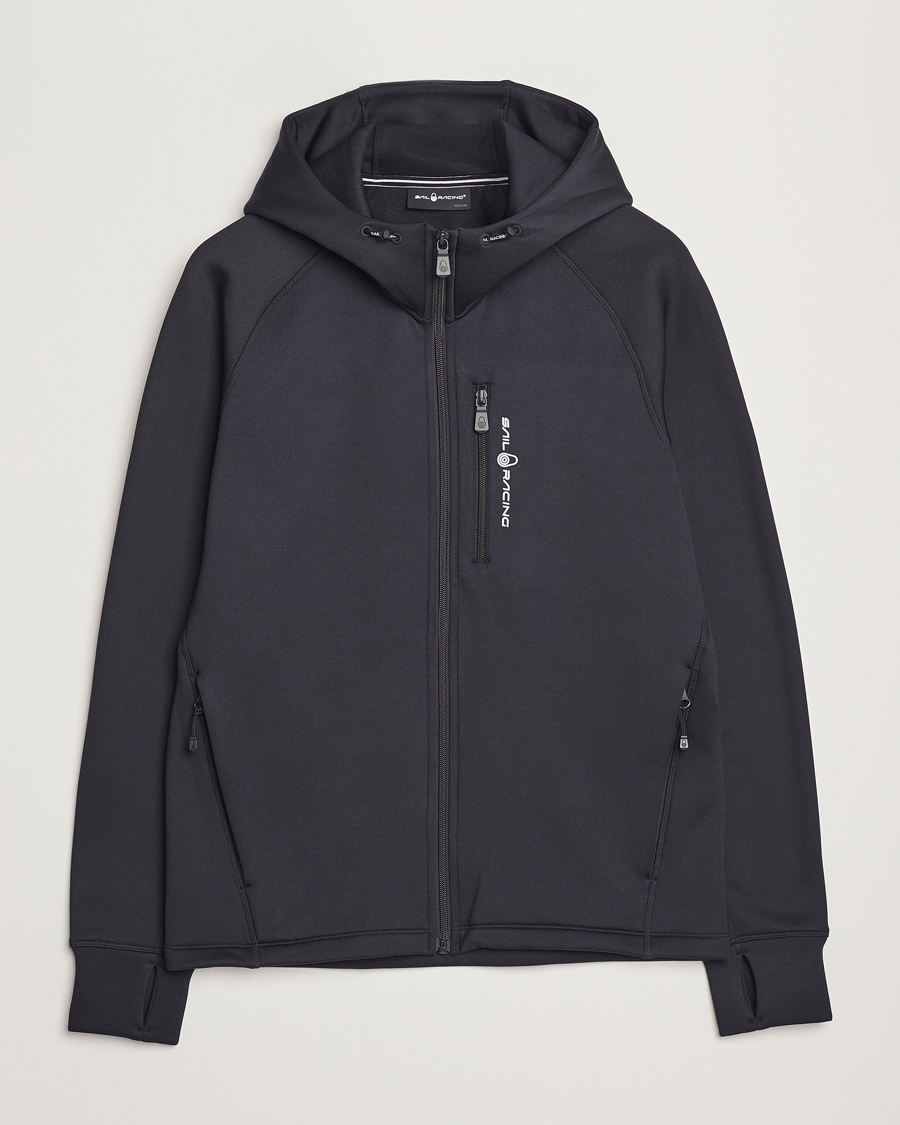 Mies | Puserot | Sail Racing | Spray Powerstretch Full Zip Hoodie Carbon