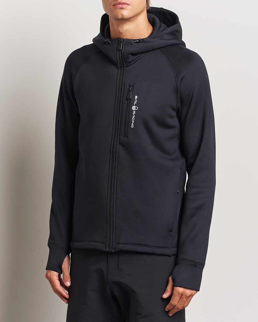 Mies | Puserot | Sail Racing | Spray Powerstretch Full Zip Hoodie Carbon
