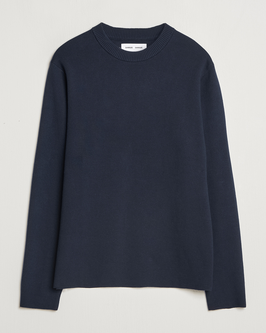 Mies | Puserot | Samsøe Samsøe | Niklas Sweater Salute Navy