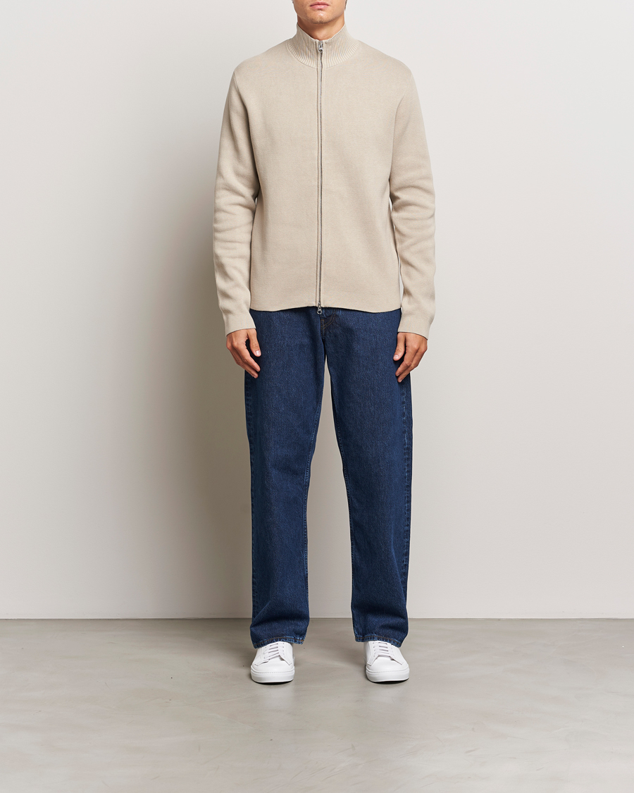 Mies | Puserot | Samsøe Samsøe | Niklas Full Zip Abbey Stone